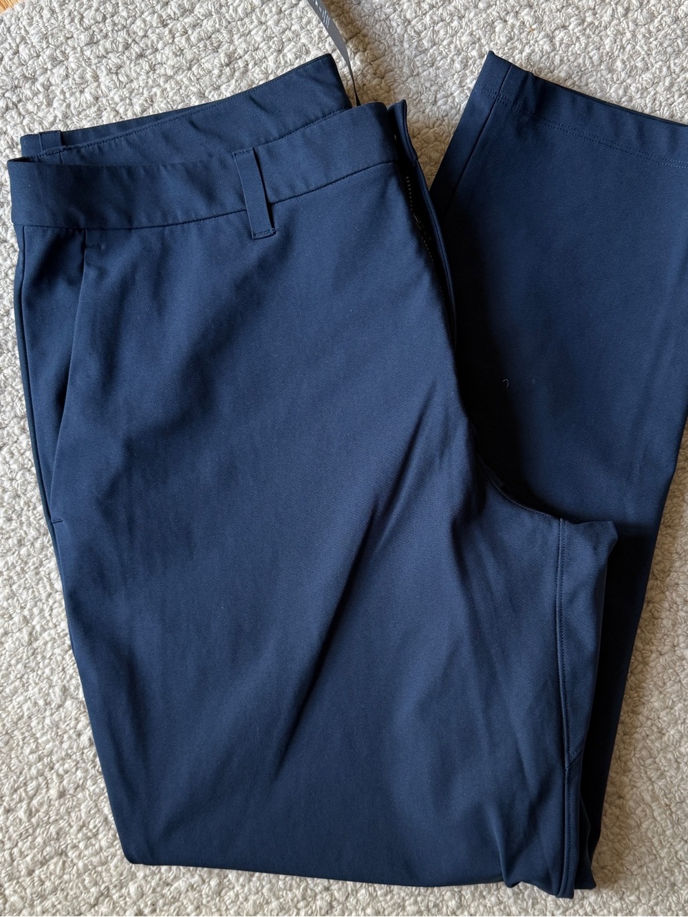 Men’s Lululemon ABC Classic Trouser Warpstreme 36X30 Navy